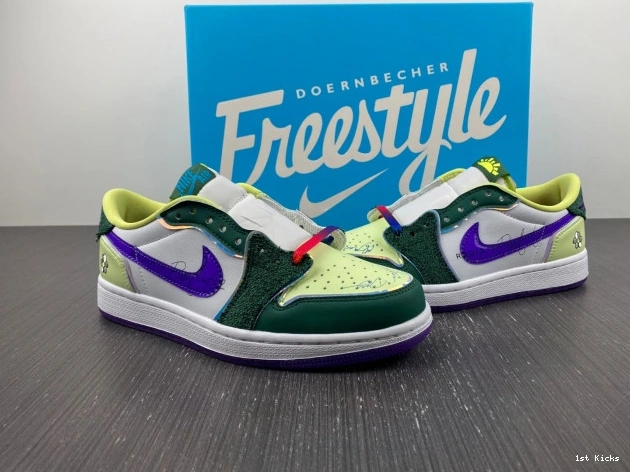 763 FD9665- Retro 1 Doernbecher Jordan AllSeason (2023) OG Low 1225